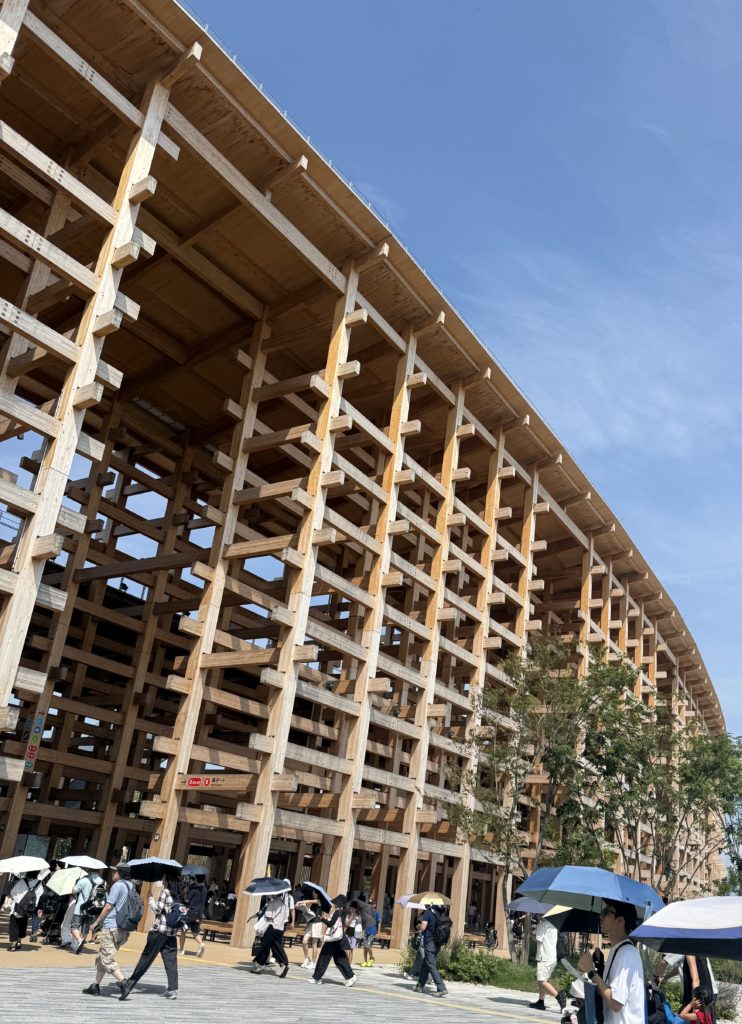 2025年大阪万博 大屋根リングの写真